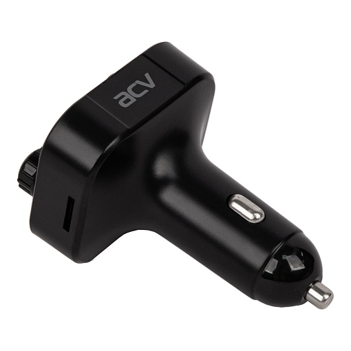 FM-трансмиттер (Bluetooth/USB) c RGB подсветкой ACV FMT-130B
