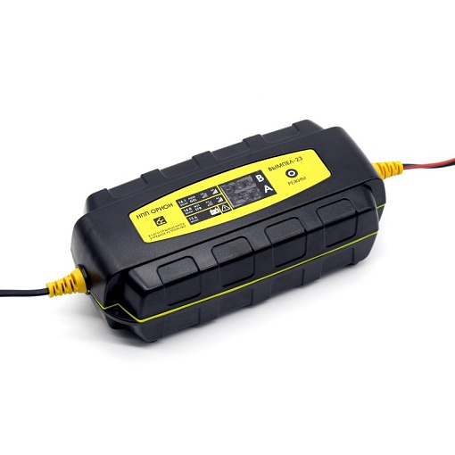 Зарядное устройство Вымпел-23 (гермет.корпус 2-6А 13.6/14.1/14.8В Гелев.АКБ Лодочные тяговые LED ин)