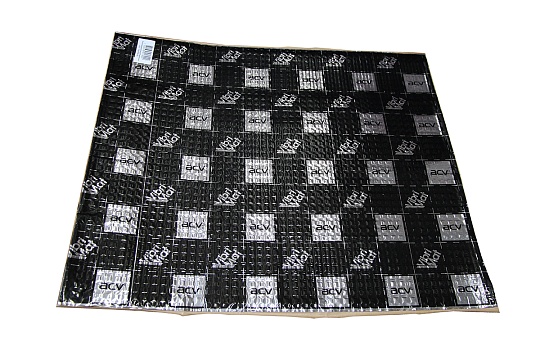 Вибропоглощающий материал (0.75х0.47, 1.5 мм) ACV Vibrimat M1 | Цена указана за 1 лист