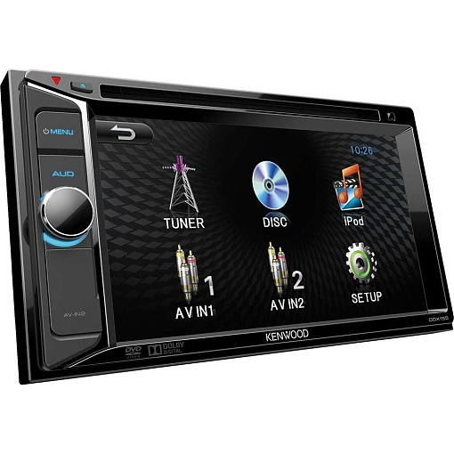 Автомагнитола CD DVD Kenwood DDX-155 2DIN