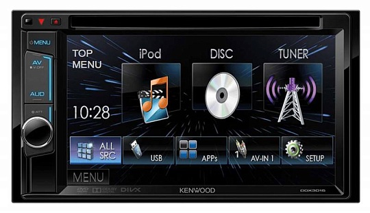 Магнитола Kenwood DDX-3015R DVD 2DIN
