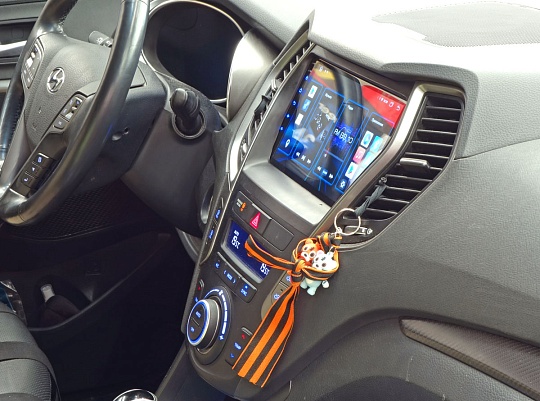 INCAR TMX-2409-4 Мультимедийный центр 9" Hyundai Santa Fe 13-18 Android 10 BT Wi-Fi