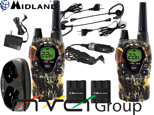 Радиостанция MIDLAND GTX-650 к-т из 2-х радиостанций + з.у.