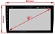 Incar RAU-FC206 Рамка 9" AUDI A4 (B6) 2000-2006, A4 (B7) 2004-2009