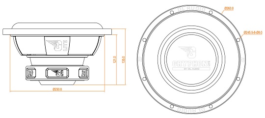 Сабвуфер DL Audio Gryphon Lite 10 V.2