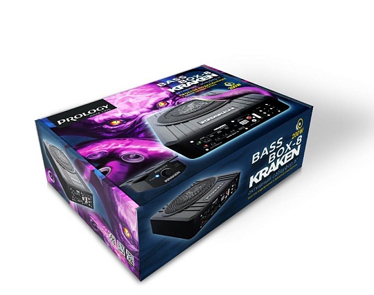 PROLOGY KRAKEN BASS BOX-8" Активный сабвуфер под сидение