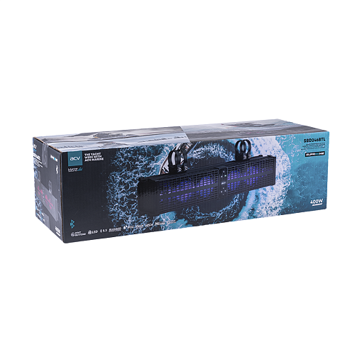 Всепогодный активный саундбар с Bluetooth и LED подсветкой 61 см (24") ACV SBD246BTL