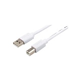 Кабель USB 2.0 A(m)-B(m) ATcom AT3795, 1.8 м, белый