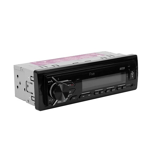 Автомагнитола FIVE F26G (1din/зеленая/Bluetooth/USB/AUX/SD/FM/4*50)