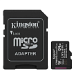 Карта памяти MicroSD 64Gb 10 Class Kingston Canvas Select Plus A1 (100Mb/s) с адаптером