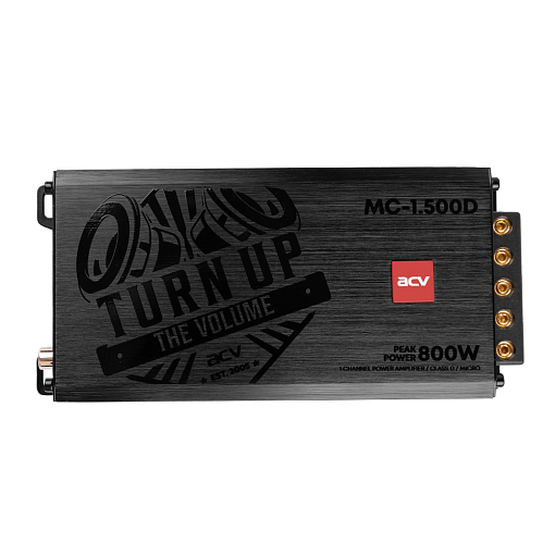 Цифровой усилитель 1х500 Вт ACV MC-1.500D