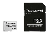 Карта памяти Transcend TS512GUSD300S-A, microSDXC