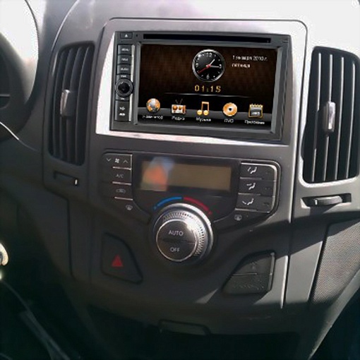 Переходная рамка Hyundai ix35 2010-2011 2 DIN (+крепеж) Intro RHY-N35