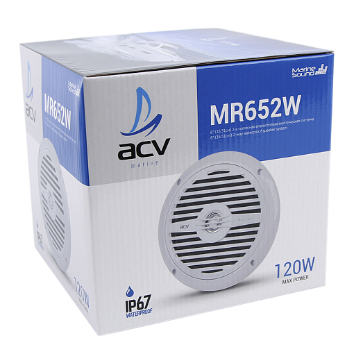 Влагостойкая акустика 6,5" 120 Вт ACV MR652W
