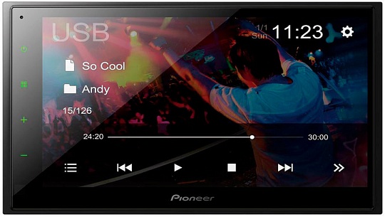 Автомагнитола Pioneer DMH-A345BT