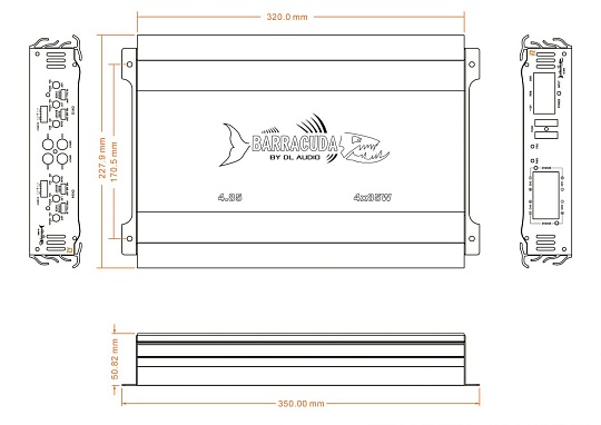 Усилитель DL Audio Barracuda 4.85