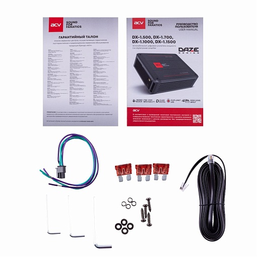 Цифровой усилитель 1х1000 Вт ACV DX-1.1000