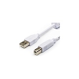 Кабель USB 2.0 A(m)-B(m) ATcom AT0109, 5 м, белый