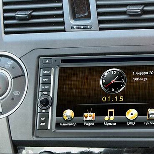 Переходная рамка Aura AFA-SG01 Ssang Yong Cyron/Action 2 DIN