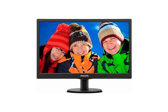 Монитор 18.5" PHILIPS 193V5LSB2 (10/62)
