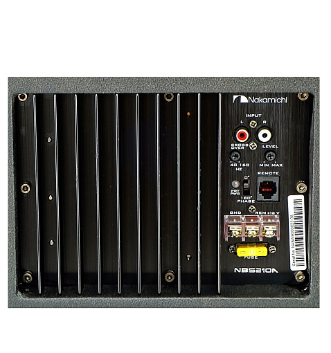 Сабвуфер активный корпусной Nakamichi NAK-NBS210A