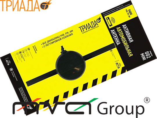 Активная FM антенна Триада-002 Mini (FM/УКВ/AM)