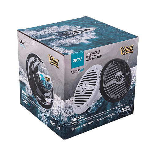 Влагостойкая акустика 6,5" 120 Вт ACV MR652W