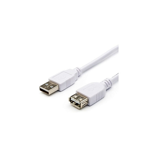 Удлинитель USB 2.0 A(m)-A(f) ATcom AT4717, 5 м, белый