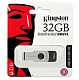 Flash накопитель Kingston DataTraveler DTSWIVL/32GB, черный, серебристый