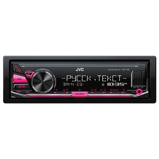 Автомагнитола JVC KD-X145 1DIN