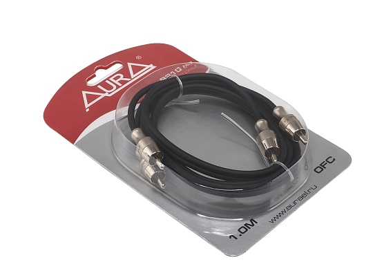 Межблочный RCA-кабель Aura RCA-B210 MkII 1 метр
