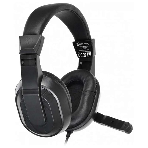 Игровой ккомплект Oklick HS-HKM200G HADES, черный