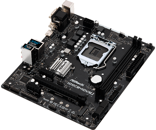 Материнская плата ASRock H310CM-HDV/M.2