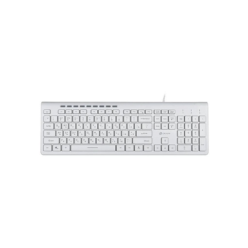 Клавиатура OKLICK 490ML, 490ML, белый
