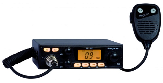 Рация Megajet MJ-400 turbo 27 МГц 240 каналов (Си Би)