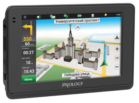 Портативный автонавигатор Prology iMap-4500 Black (Навител)