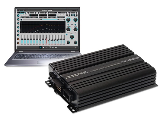 8-канальный цифровой процессор-усилитель Alpine PDP-E802DSP