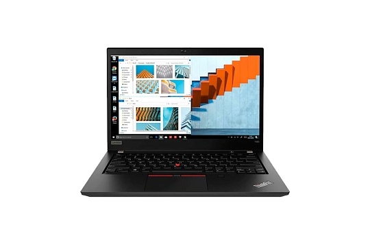 Ноутбук 14" LENOVO ThinkPad T490s, 20NX007FRT, черный