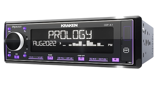 Prology CDP-8.1 KRAKEN FM/USB/BT Ресивер с DSP