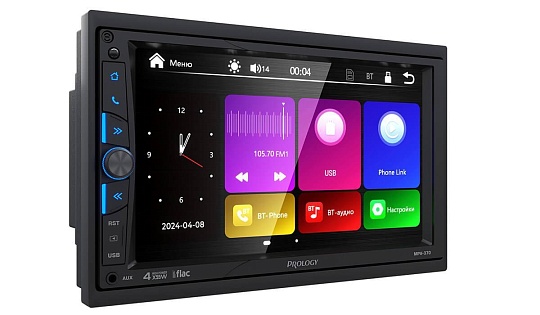 Prology MPV-370 2Din (7") мультимедийный центр USB/SD/BT