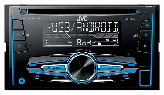 Магнитола JVC KW-R520 2DIN