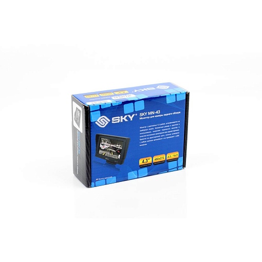 Монитор 4.3"на подставке на торпедо для камеры заднего вида SKY MN-43