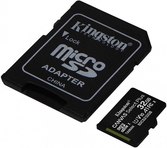 Карта памяти Kingston SDCS2/32GB, microSDHC