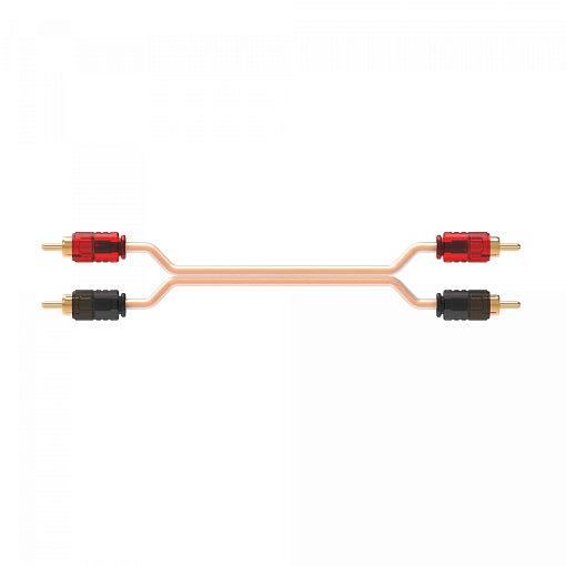SWAT SIL-210 межблочный кабель 2rca-2rca, 1м медь