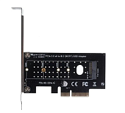 Адаптер PCI-E M.2 NGFF for SSD V2 + Heatsink Ret