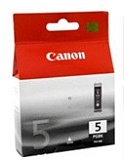 Картридж струйный CANON PGI-5BK, 0628B024