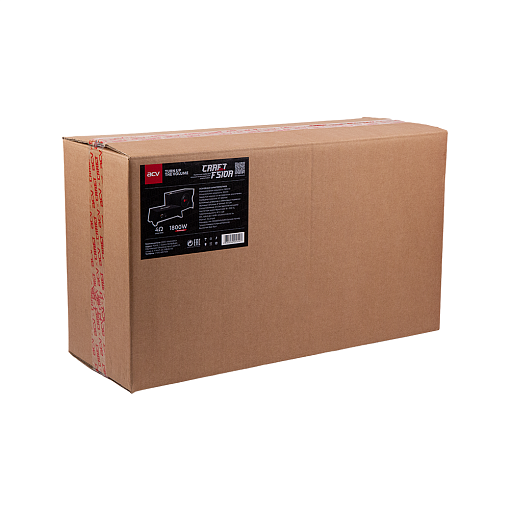 Активный плоский сабвуфер 10" 1800Вт ACV CRAFT FS10A