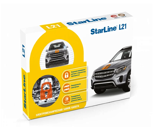 StarLine L21. Электромеханический замок капота.