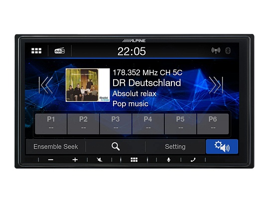 Мультимедийная станция 7" Alpine iLX-W690D