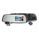 Видеорегистратор-зеркало MIO R47D GPS + доп. камера, черный